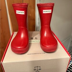 Hunter Original Military Red Boots